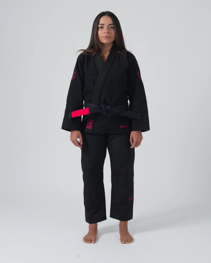 KINGZ - Ultraleggero 2.0 Jiu Jitsu Gi Donna - Nero KINGZ