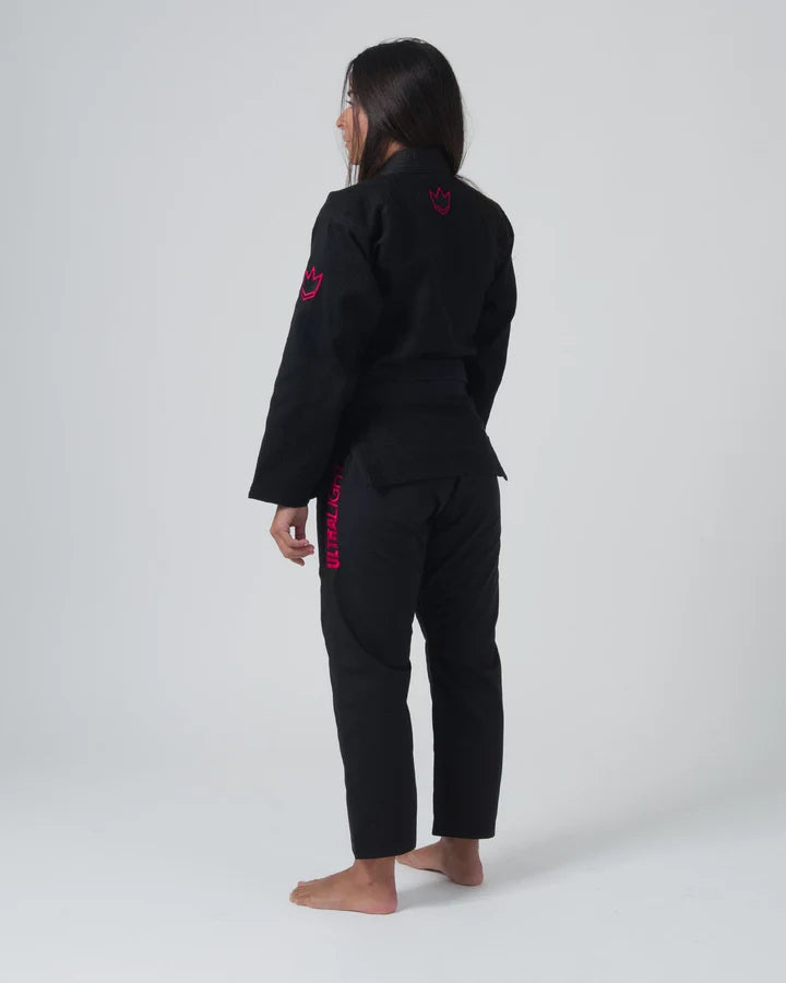 KINGZ - Ultraleggero 2.0 Jiu Jitsu Gi Donna - Nero KINGZ