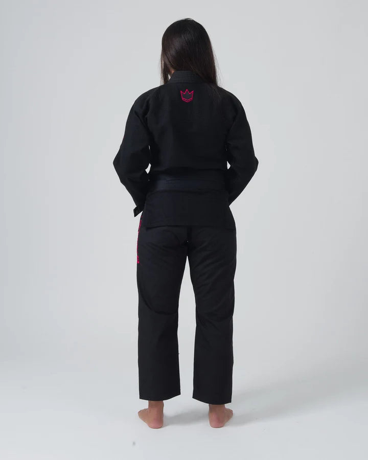 KINGZ - Ultraleggero 2.0 Jiu Jitsu Gi Donna - Nero KINGZ