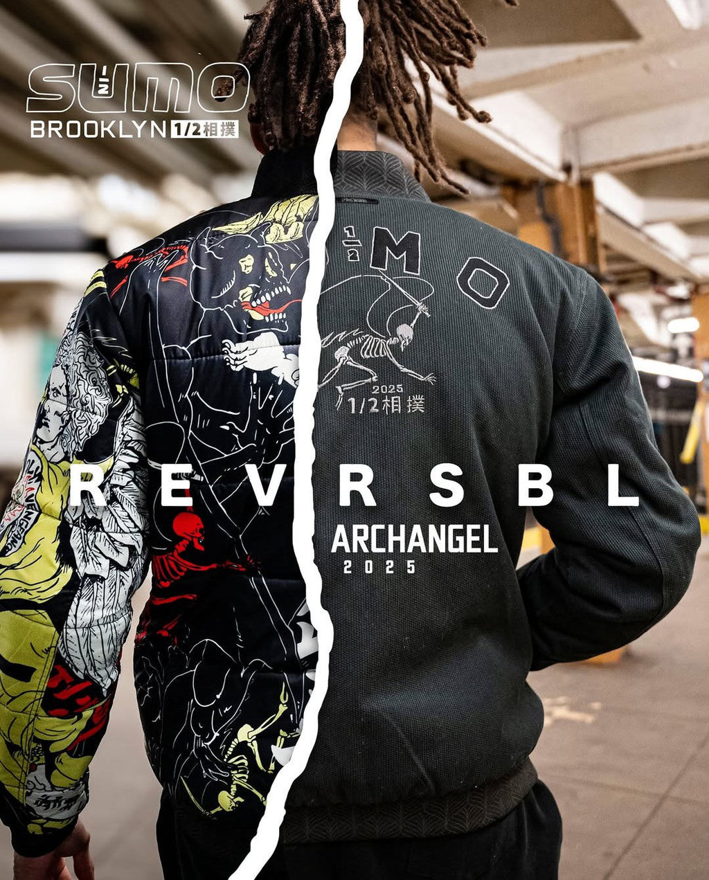 HalfSumo - Giacca da aviatore Archangel TopKimono