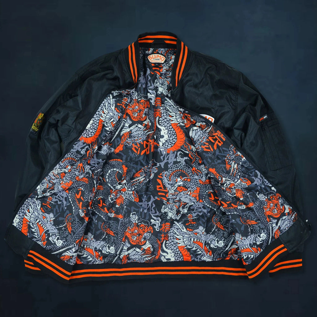 HalfSumo - Giacca da aviatore Ryu TopKimono