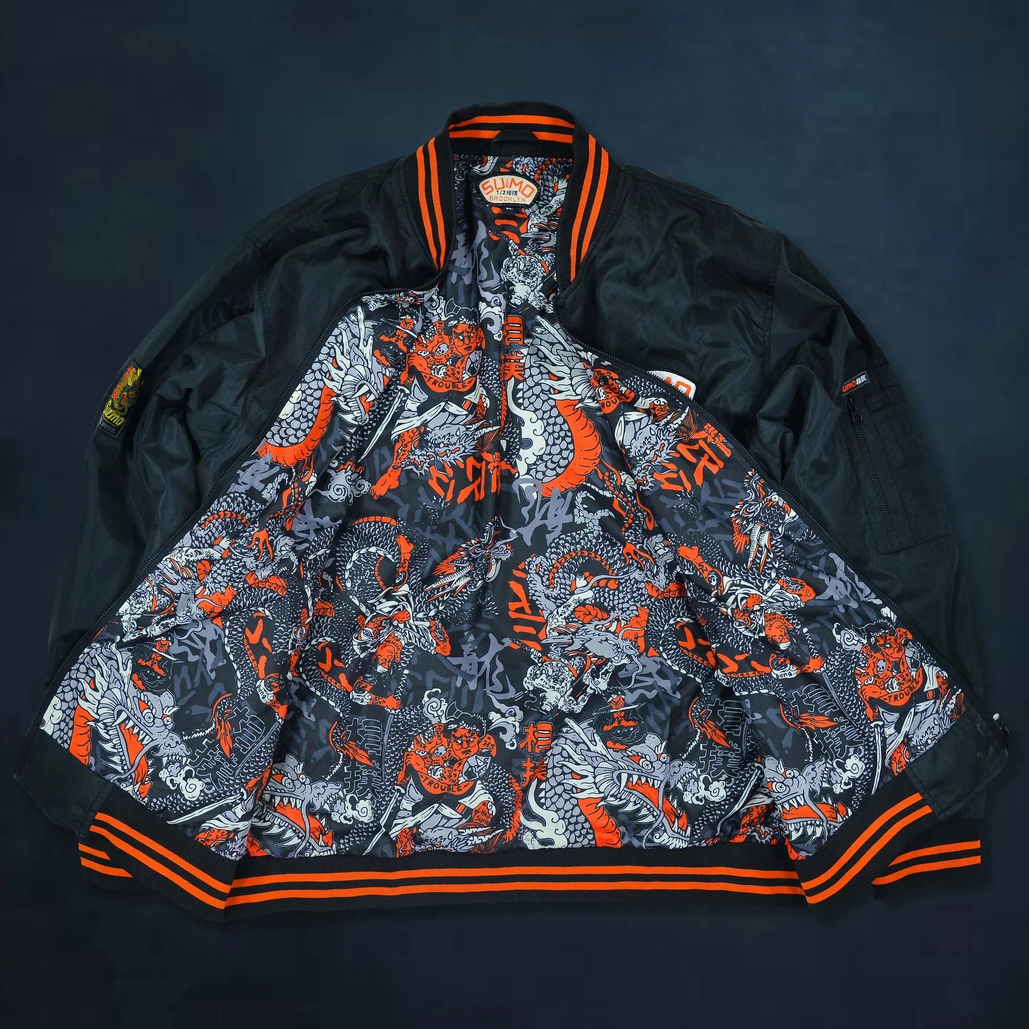 HalfSumo - Giacca da aviatore Ryu TopKimono