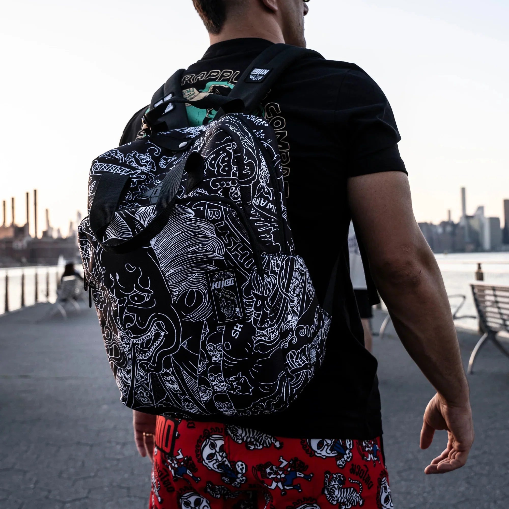 HalfSumo - Kiichi Omote Backpack TopKimono