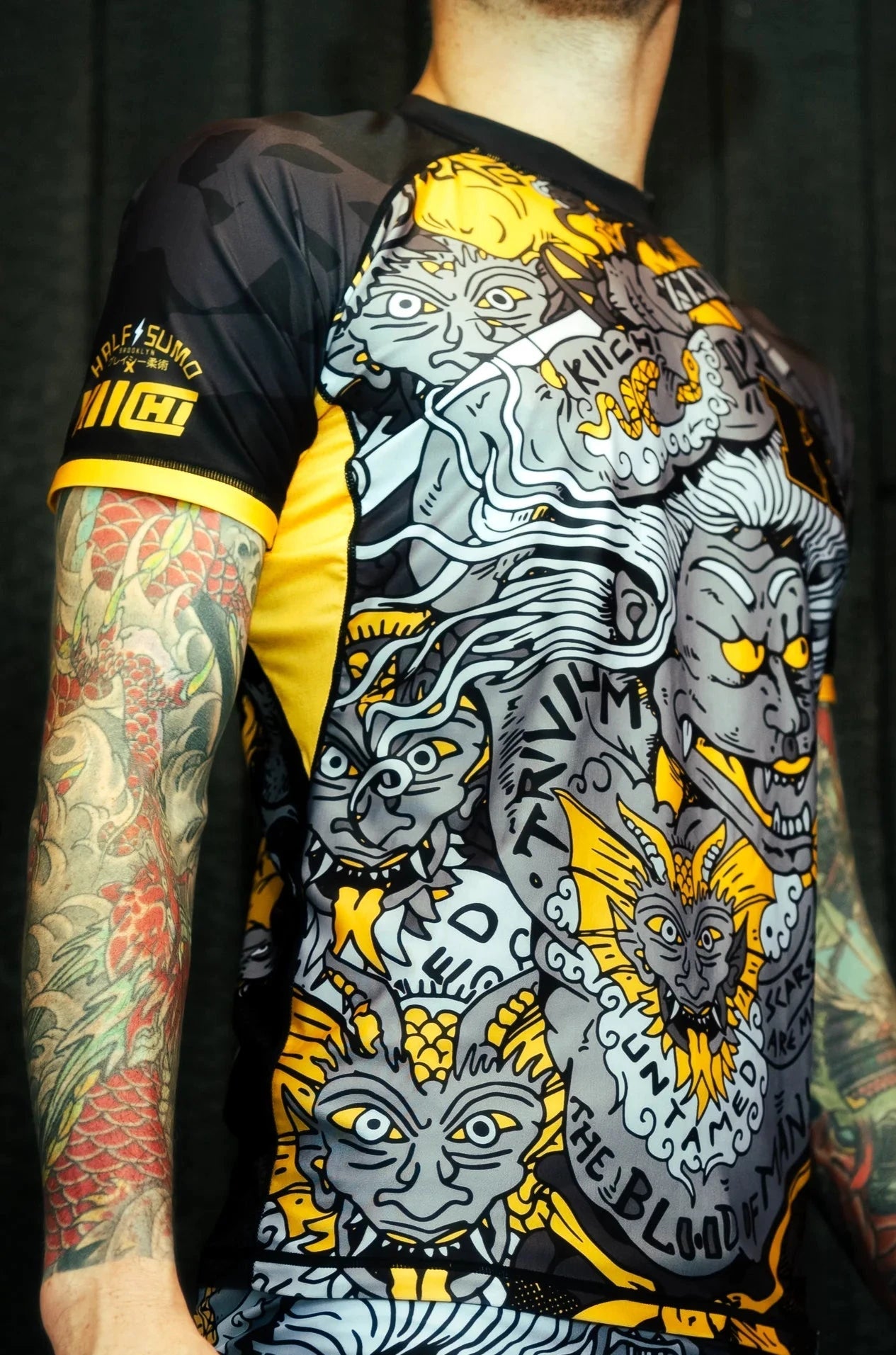 Half Sumo - Rashguard Kiichi Ibaraki TopKimono