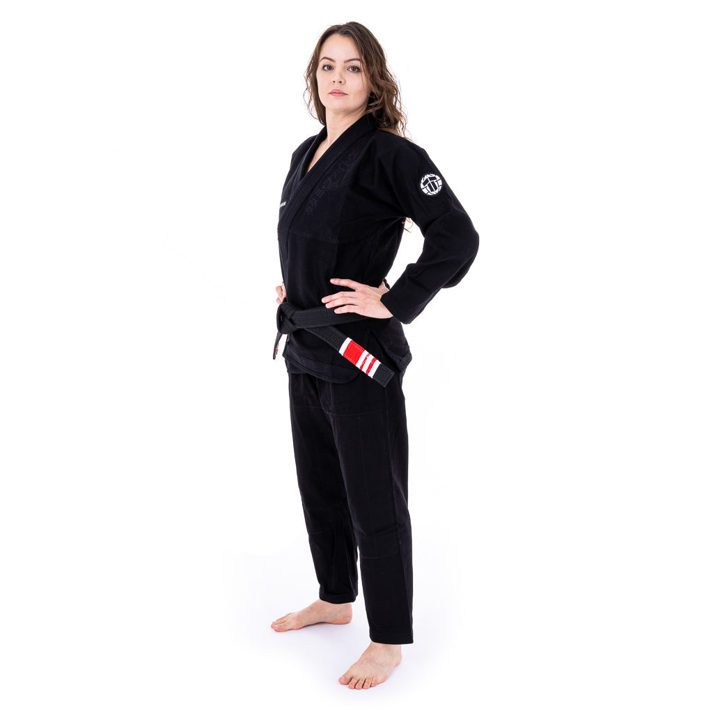 Kimono Donna TATAMI The Original V2 GI - NERO - TopKimono