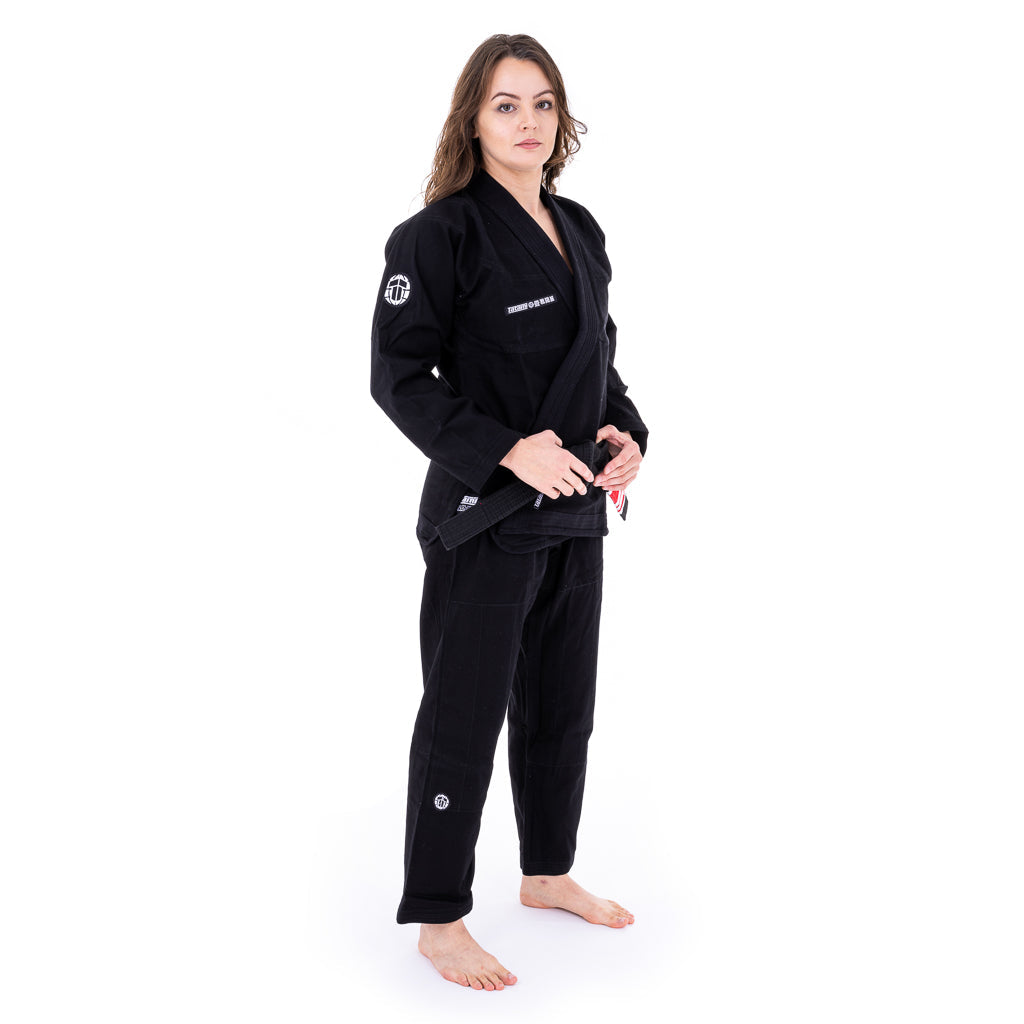 Kimono Donna TATAMI The Original V2 GI - NERO - TopKimono