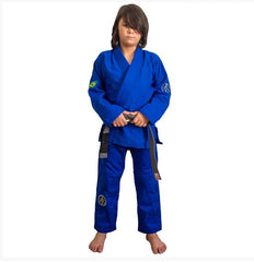 Kimono KEIKO Kids Juvenil Trançadinho Blu Keiko