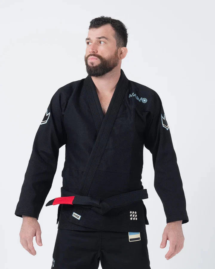 KINGZ - Nano 3.0 Jiu Jitsu Gi - Nero TopKimono