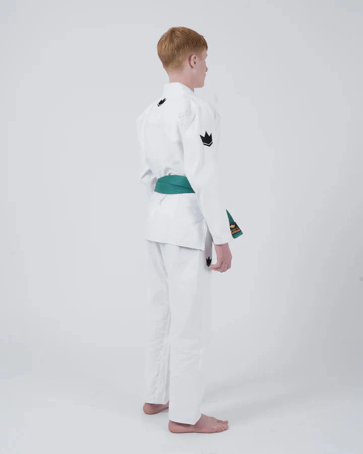 KINGZ - The ONE Kids Jiu Jitsu Gi - Bianco KINGZ