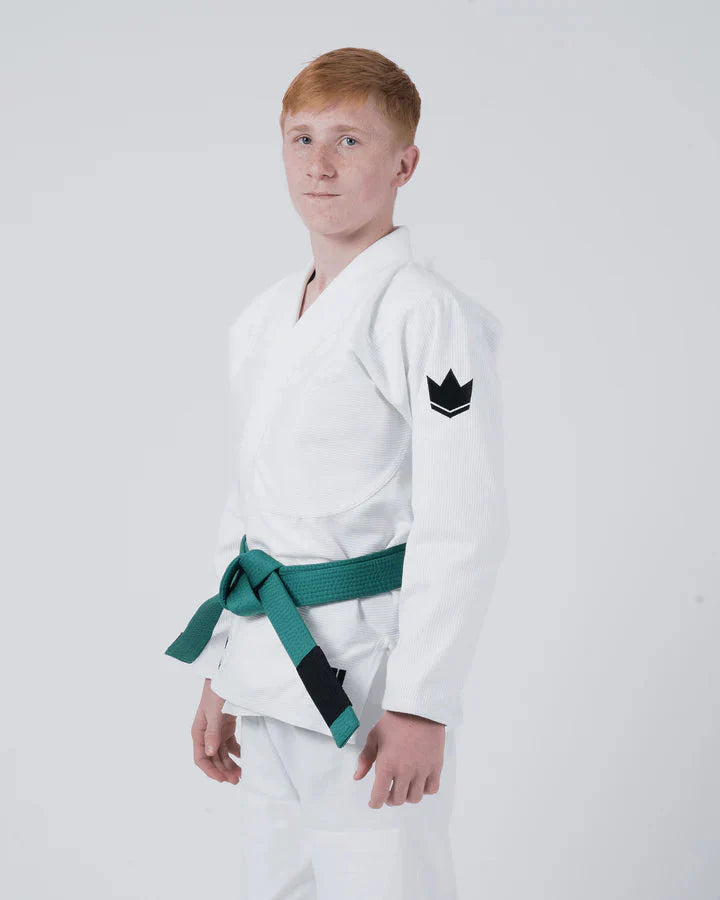 KINGZ - The ONE Kids Jiu Jitsu Gi - Bianco KINGZ