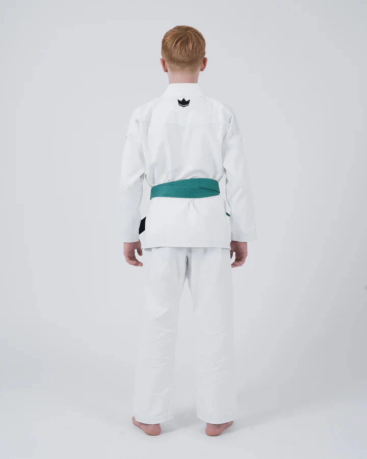 KINGZ - The ONE Kids Jiu Jitsu Gi - Bianco KINGZ