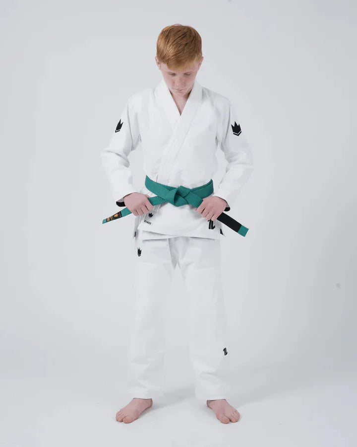 KINGZ - The ONE Kids Jiu Jitsu Gi - Bianco KINGZ
