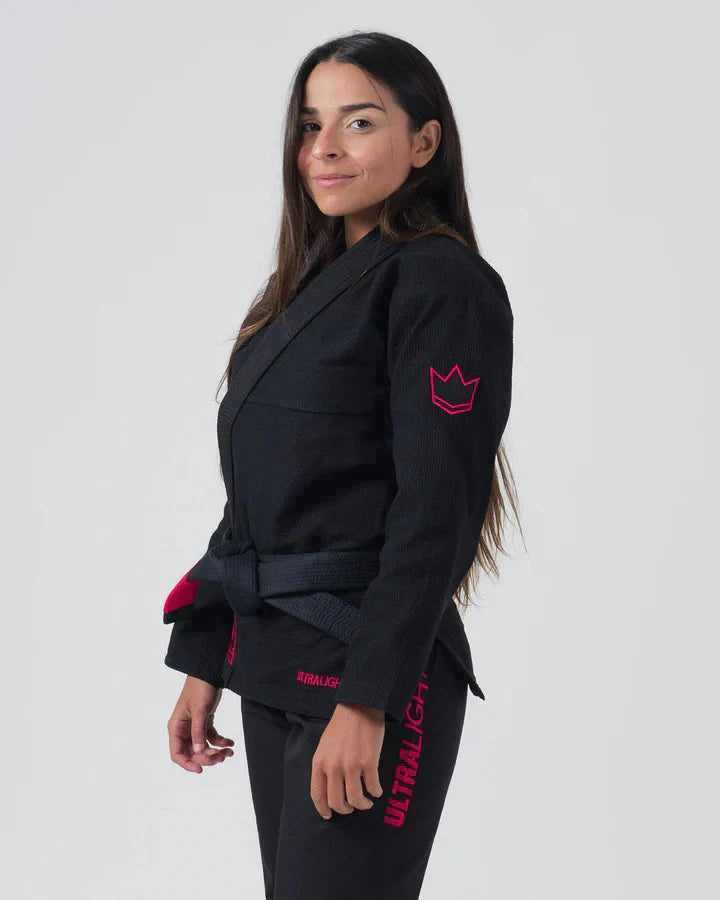 KINGZ - Ultraleggero 2.0 Jiu Jitsu Gi Donna - Nero KINGZ