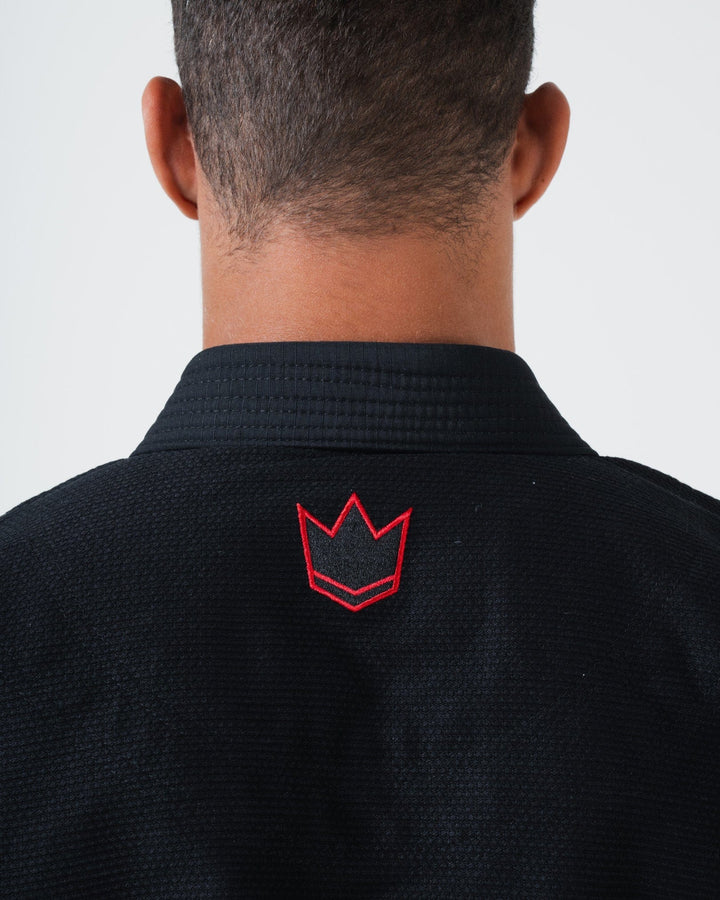 KINGZ - Ultraleggero 2.0 Jiu Jitsu Gi - Nero TopKimono