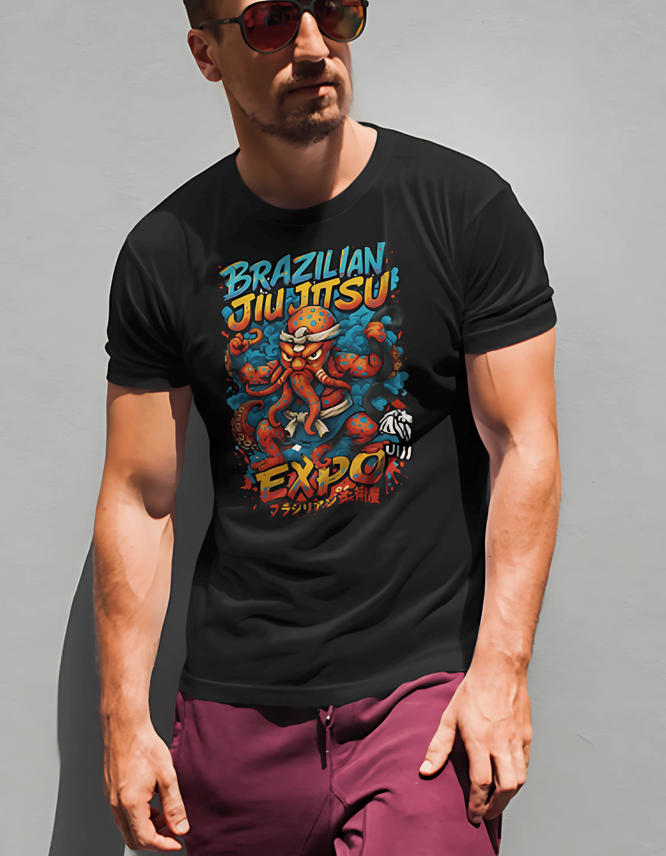 TOPKIMONO - Maglietta Octopus TopKimono Italy