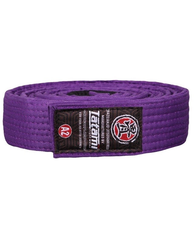 Cintura TATAMI Adult BJJ Rank Belt-Purple - TopKimono