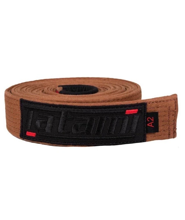 Cintura TATAMI Deluxe BJJ Belt-Brown - TopKimono