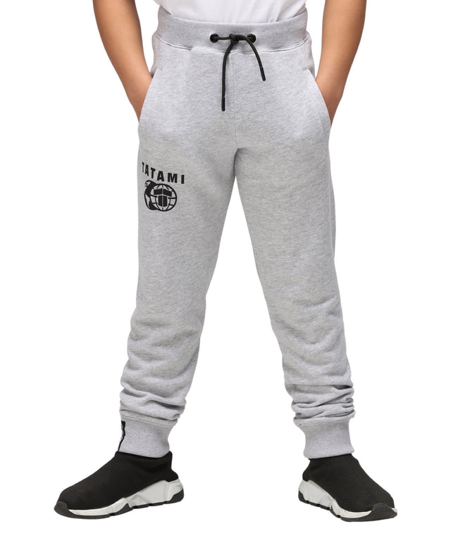 Pantaloni Da Jogging Raid Per Bambini - Grey - TopKimono