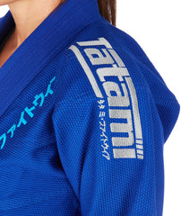Kimono Donna TATAMI Ladies Estilo Black Label - Grey On Blue - TopKimono