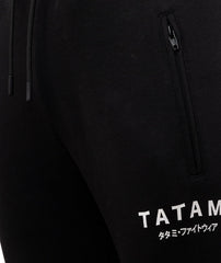 Pantaloni Tuta Uomo TATAMI Katakana Joggers - Black - TopKimono