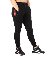 Pantaloni Tuta TATAMI Ladies Logo Joggers - Black & Red - TopKimono