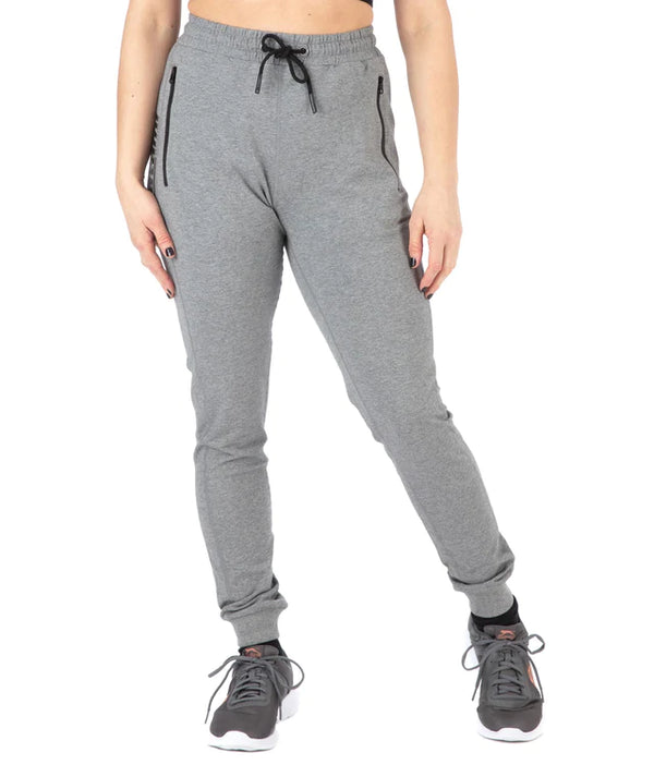 Pantaloni Tuta TATAMI Ladies Logo Joggers - Grey & Black - TopKimono