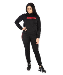 Pantaloni Tuta TATAMI Ladies Logo Joggers - Black & Red - TopKimono