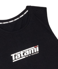 Canottiera Uomo TATAMI Logo Sleeveless Tank Black - TopKimono