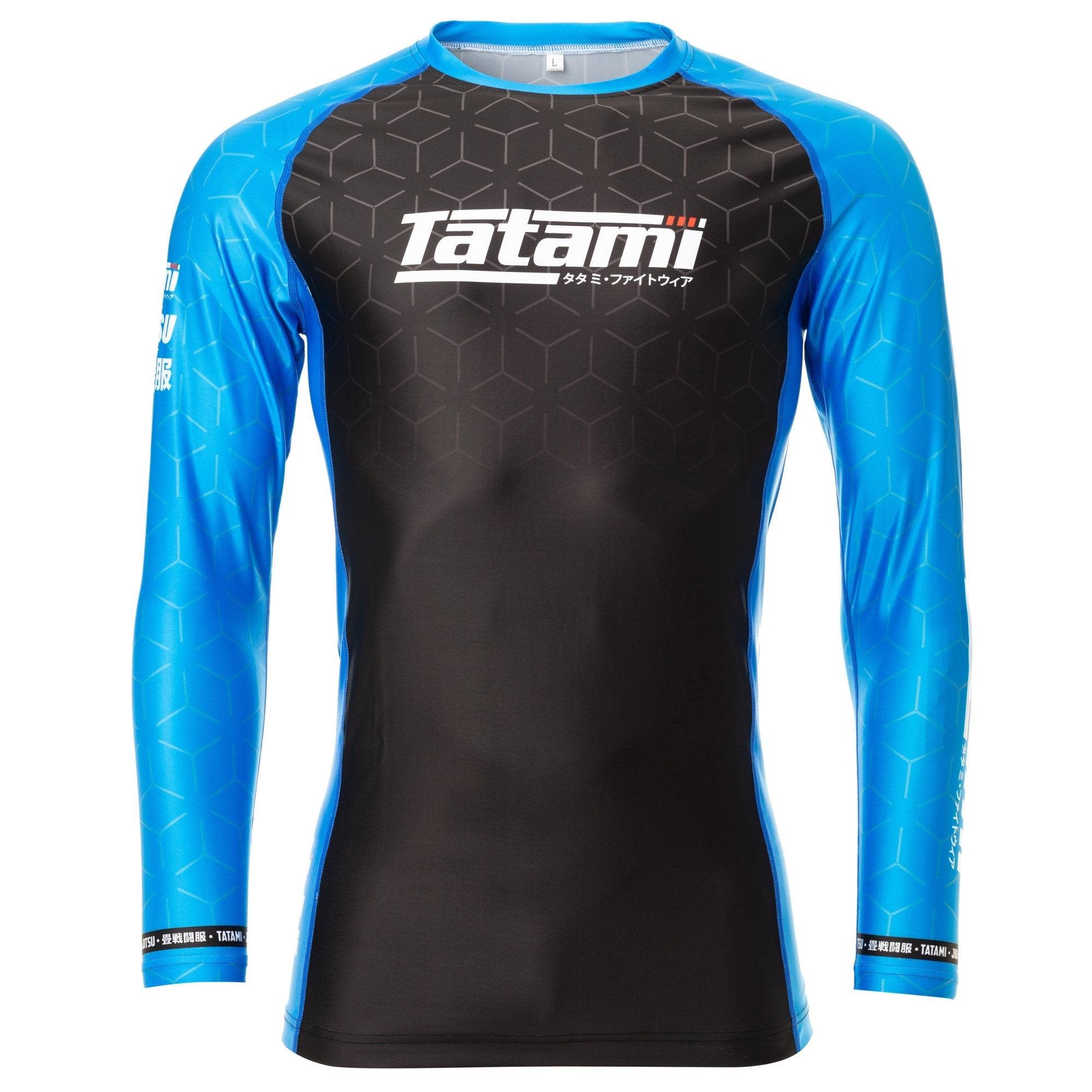 Rash Guard Uomo - Donna TATAMI IBJJF 2022 \ Ranked Long Sleeve - Blue - TopKimono