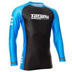 Rash Guard Uomo - Donna TATAMI IBJJF 2022 \ Ranked Long Sleeve - Blue - TopKimono