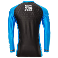 Rash Guard Uomo - Donna TATAMI IBJJF 2022 \ Ranked Long Sleeve - Blue - TopKimono