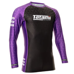 Rash Guard Uomo - Donna TATAMI IBJJF 2022 \ Ranked Long Sleeve - Purple - TopKimono