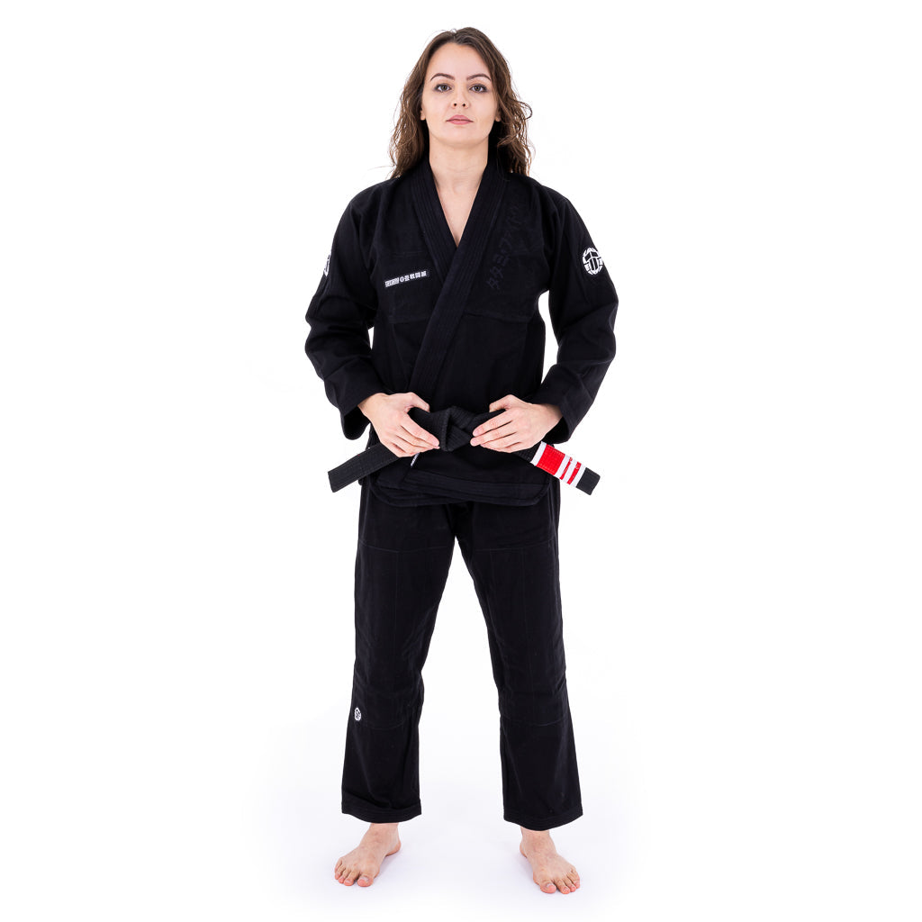 Kimono Donna TATAMI The Original V2 GI - NERO - TopKimono